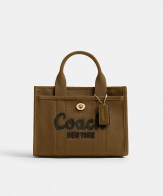 COACH トートバッグ 公式】COACH – コーチ | カーゴ トート バッグ 20・ボウ プリント